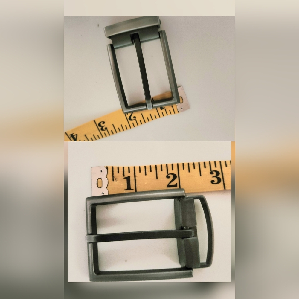 Alloy Belt Buckle Rectangle Pin Buckle Single Prong